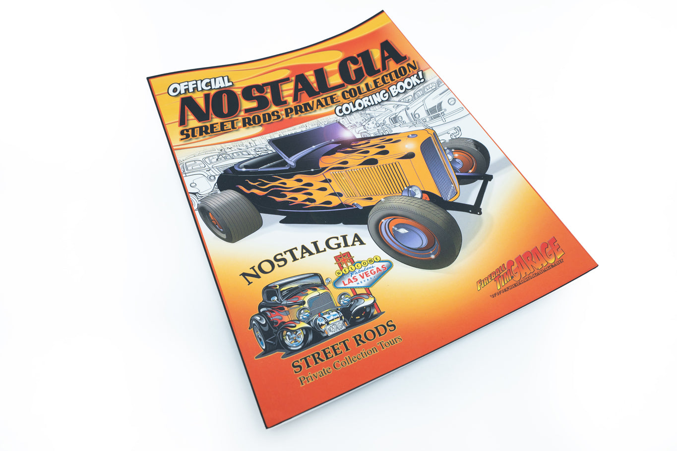 Nostalgia Street Rods Coloring Book