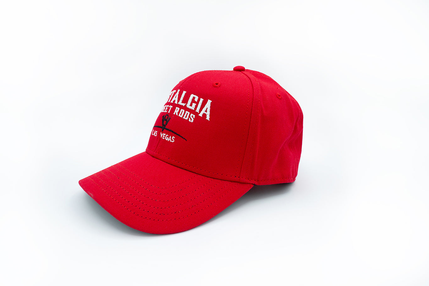 Nostalgia Street Rods Classic Baseball Cap - Red