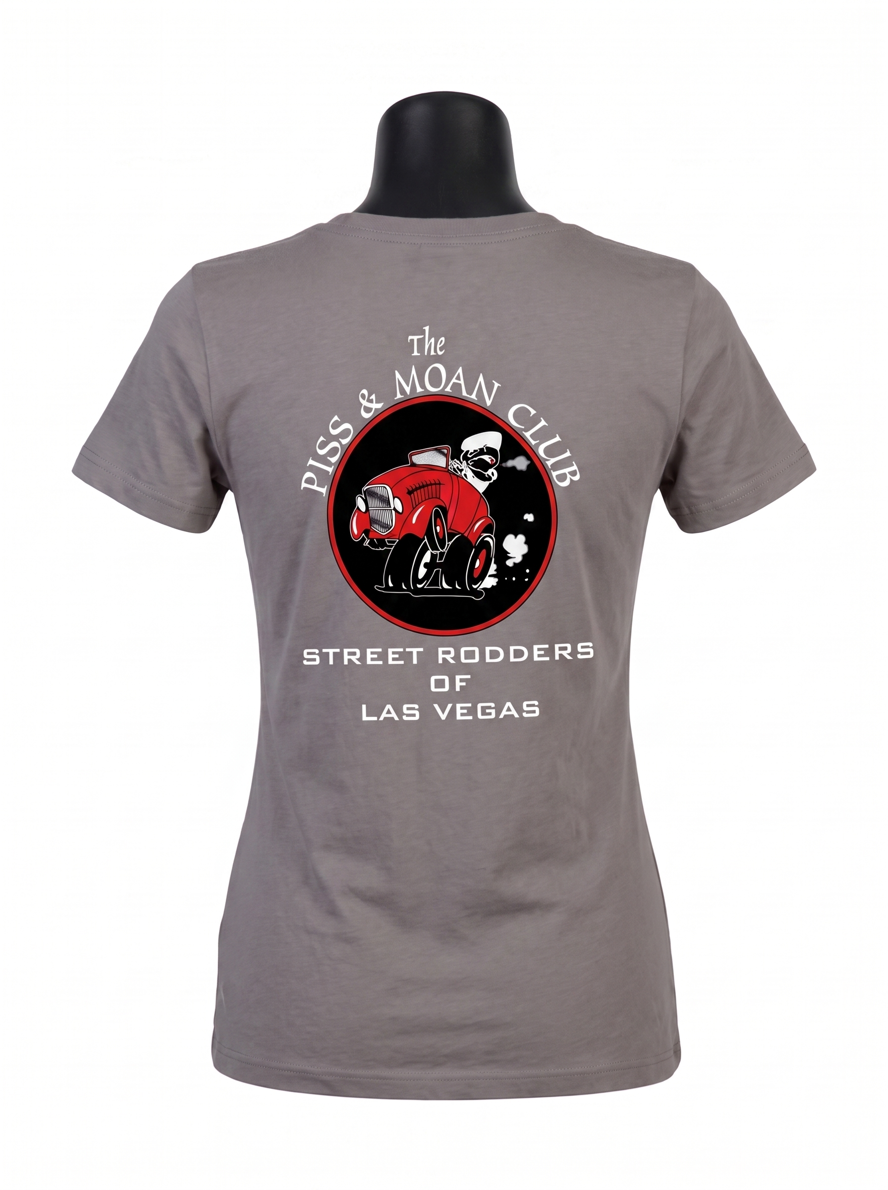 Women's Piss & Moan Club Shirt (Grey)