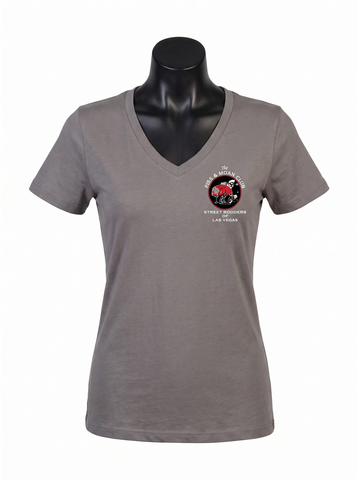 Women's Piss & Moan Club Shirt (Grey)